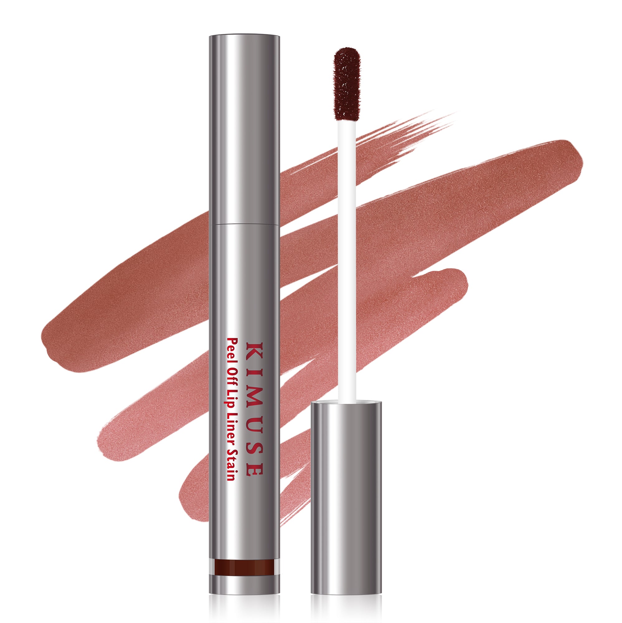 KIMUSE Peel Off Lip Liner Stain, Waterproof, Transfer-Proof, Highly Pigmented Color, Matte Finish