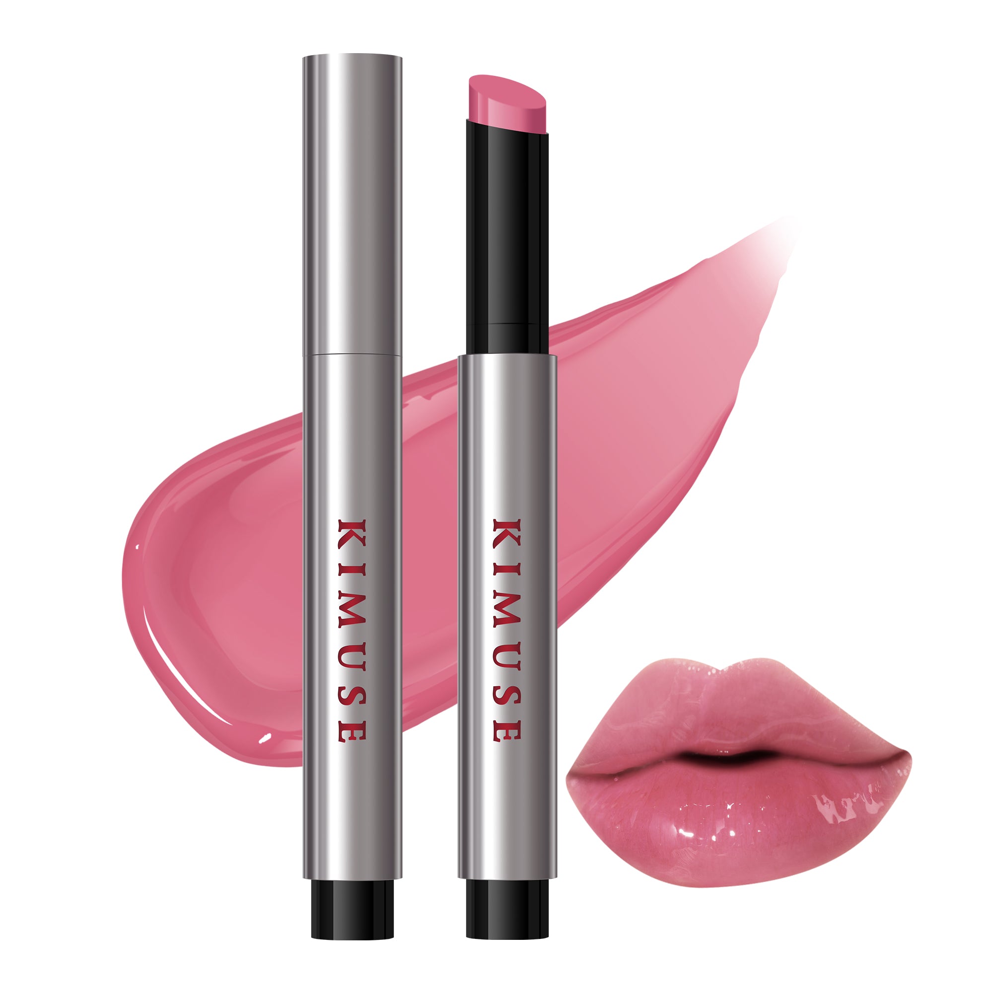 KIMUSE Lip Plumper + Lip Gloss + Lip Balm, All-in-one Hydrating & Moisturizes lips