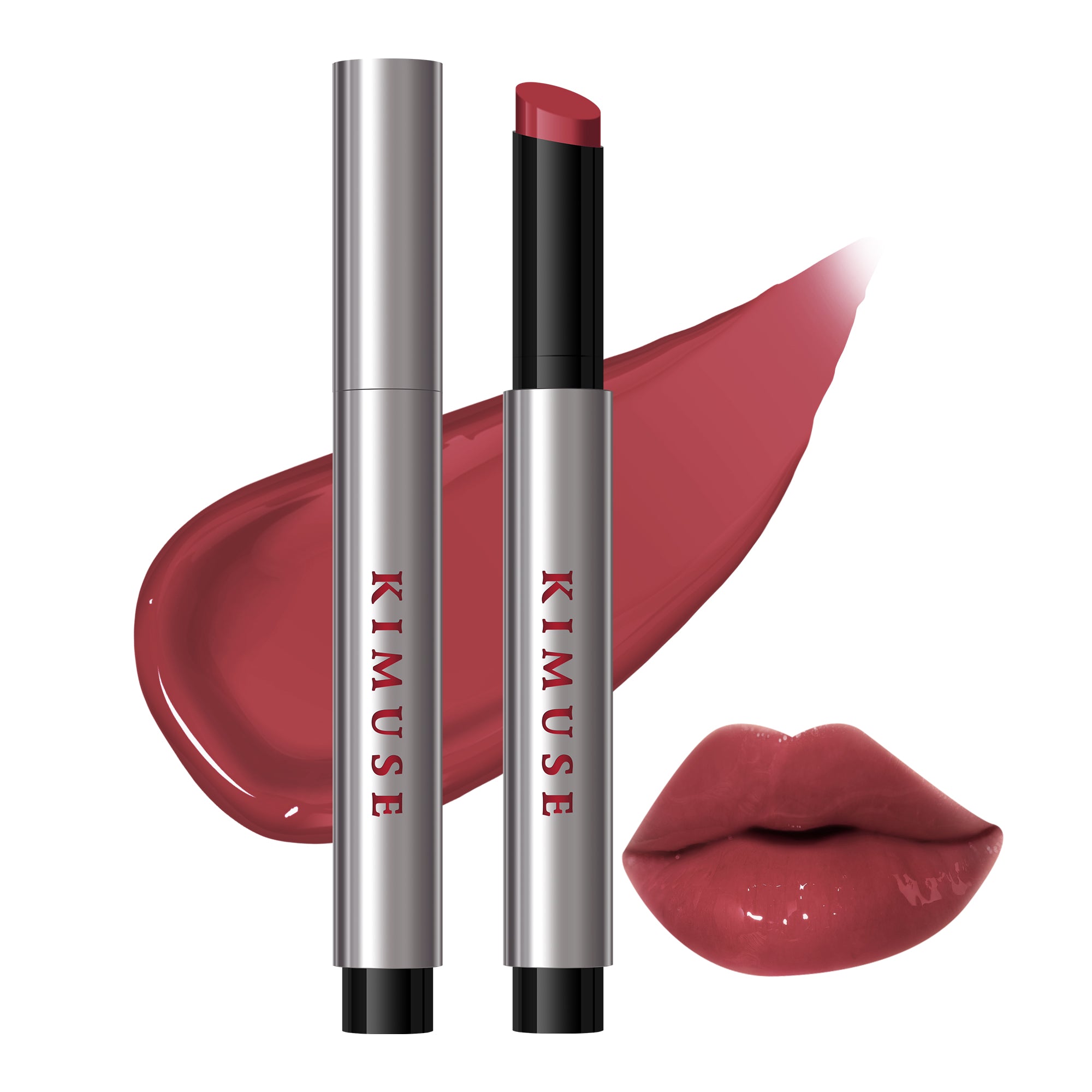 KIMUSE Lip Plumper + Lip Gloss + Lip Balm, All-in-one Hydrating & Moisturizes lips