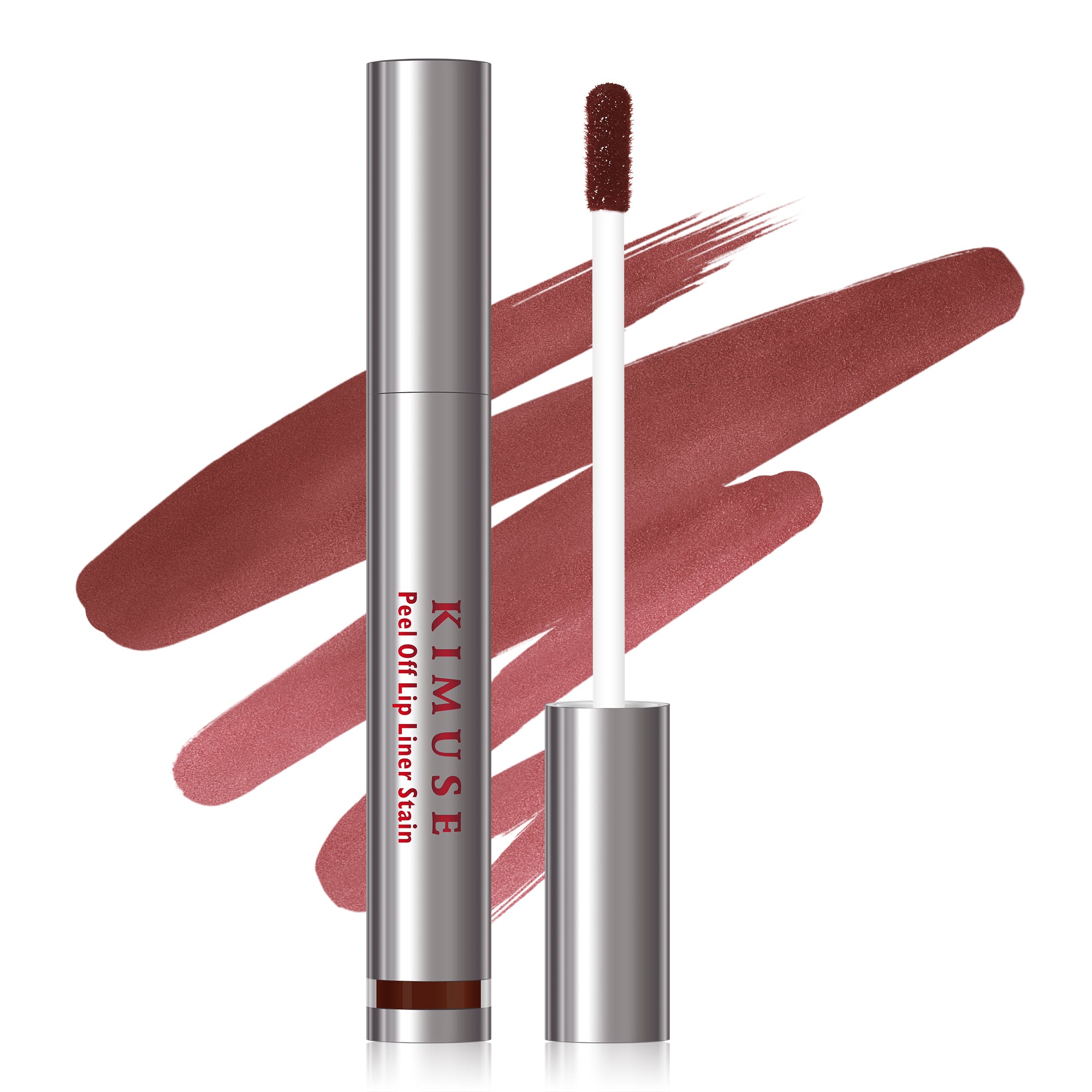 KIMUSE Peel Off Lip Liner Stain, Waterproof, Transfer-Proof, Highly Pigmented Color, Matte Finish
