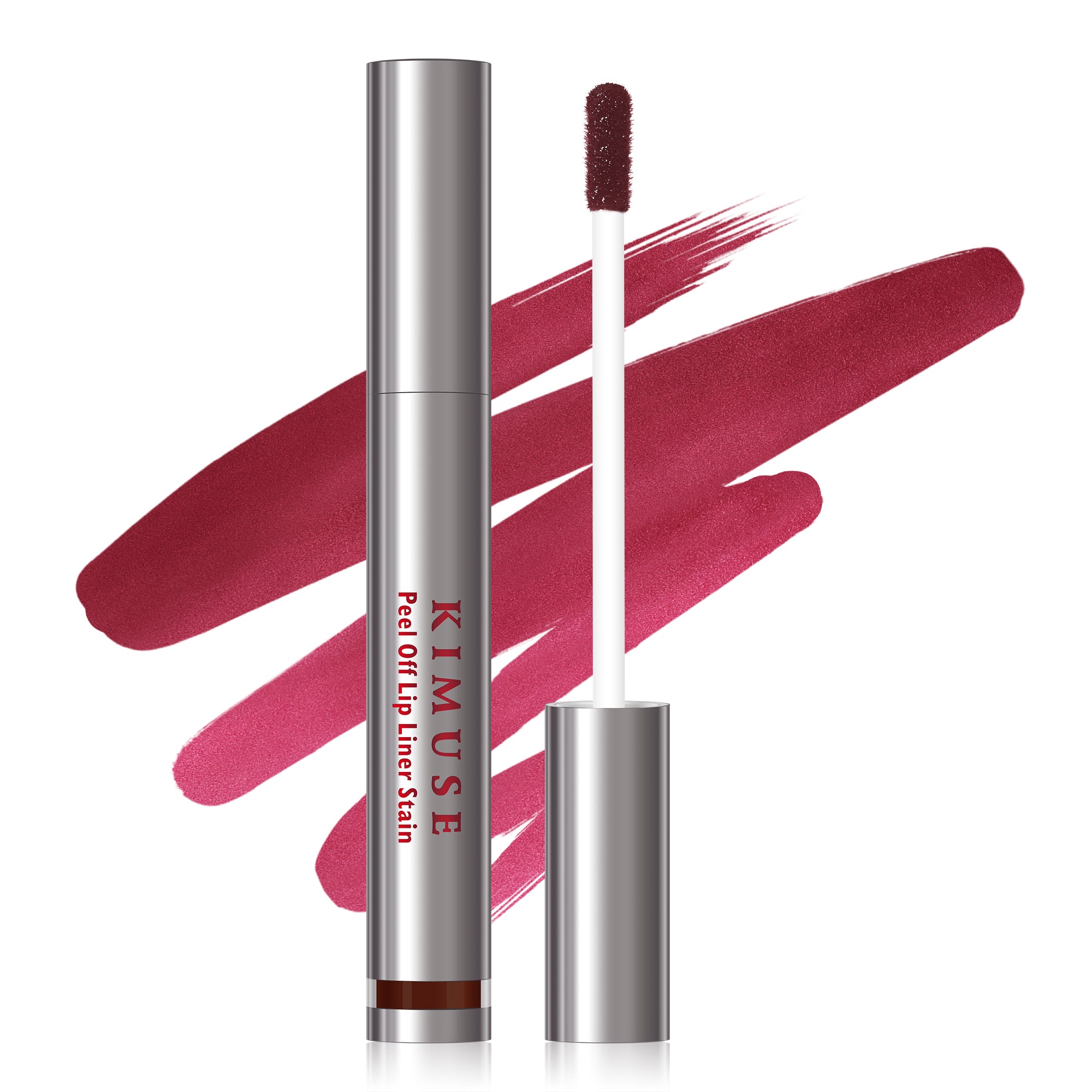 KIMUSE Peel Off Lip Liner Stain, Waterproof, Transfer-Proof, Highly Pigmented Color, Matte Finish