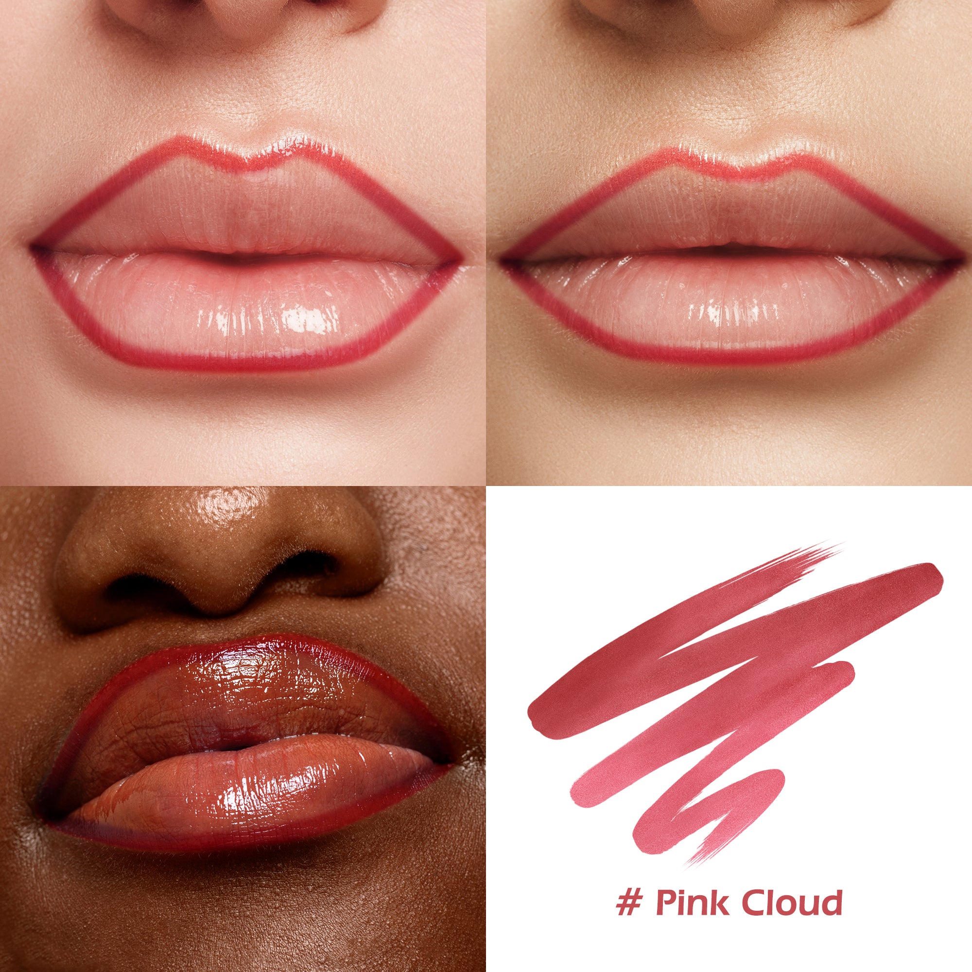 KIMUSE Peel Off Lip Stain with Tweezer, Highly Pigmented Color, Matte Finish