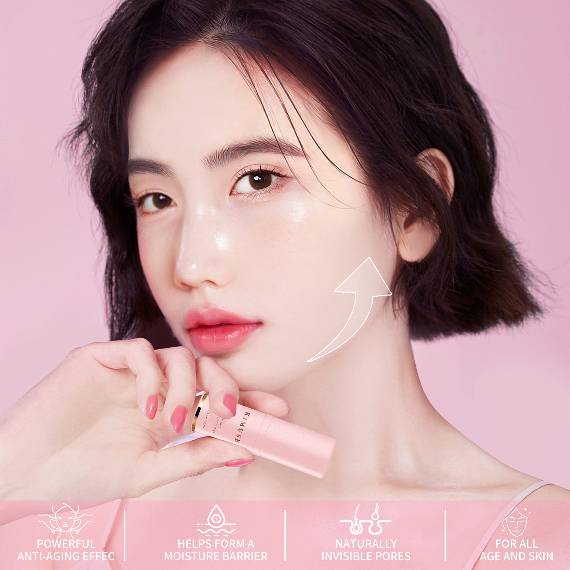 KIMUSE Hydrating Multi Balm Stick, Moisturizer For Face Skin Care