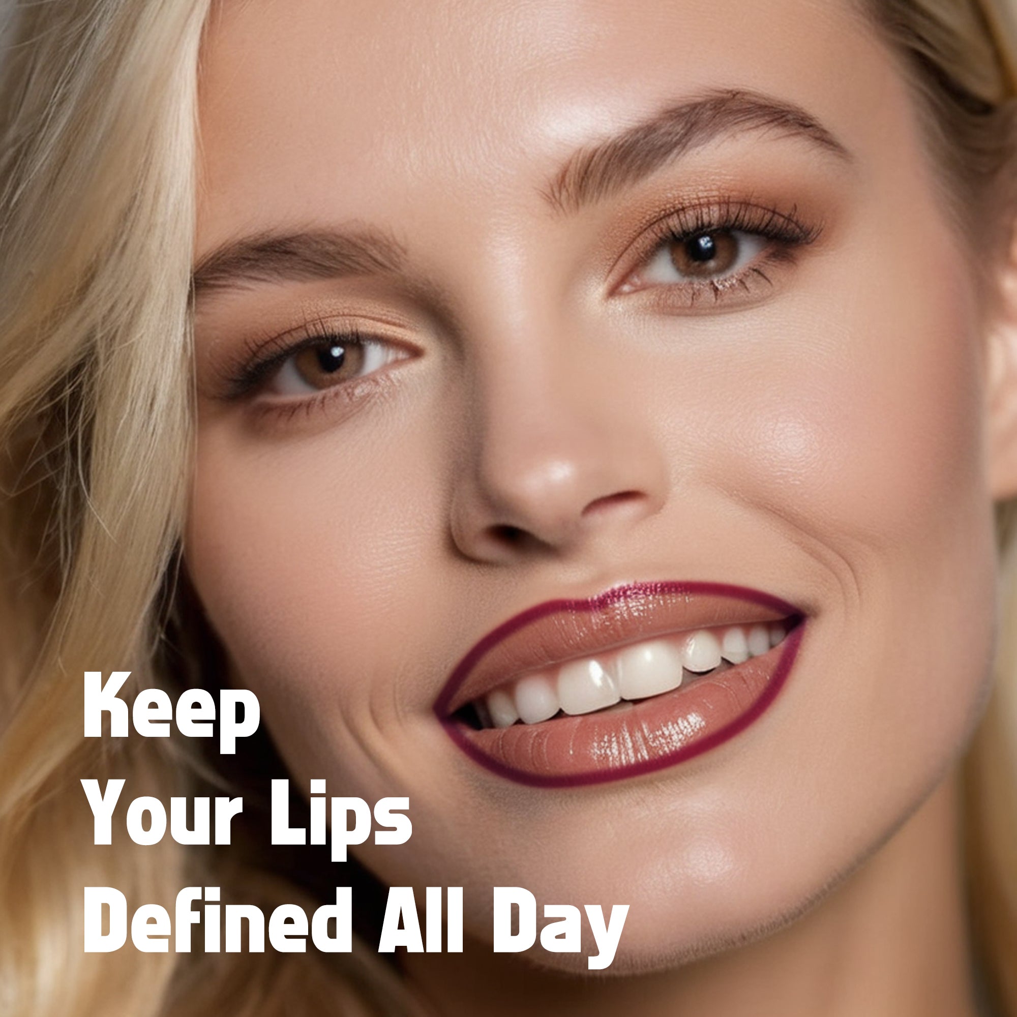 KIMUSE Peel Off Lip Liner Stain, Waterproof, Transfer-Proof, Highly Pigmented Color, Matte Finish