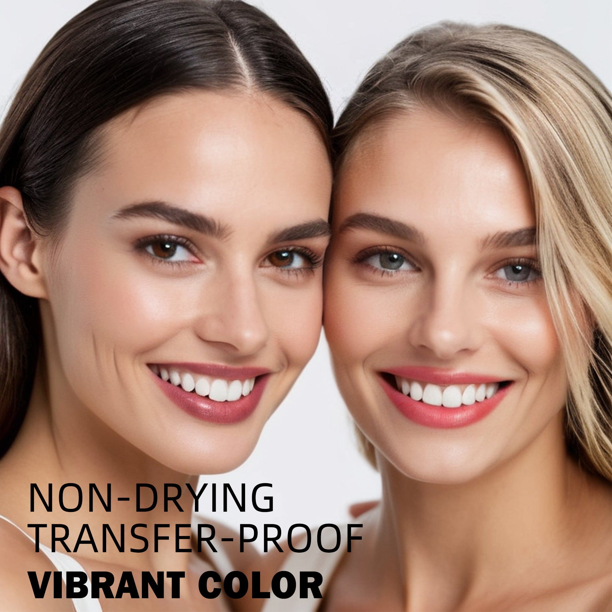 KIMUSE Lip Stain Tip Marker Set, Long Lasting Waterproof Matte Natural Finish