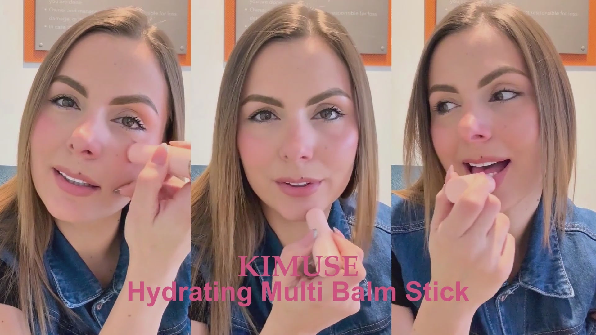 KIMUSE Hydrating Multi Balm Stick, Moisturizer For Face Skin Care