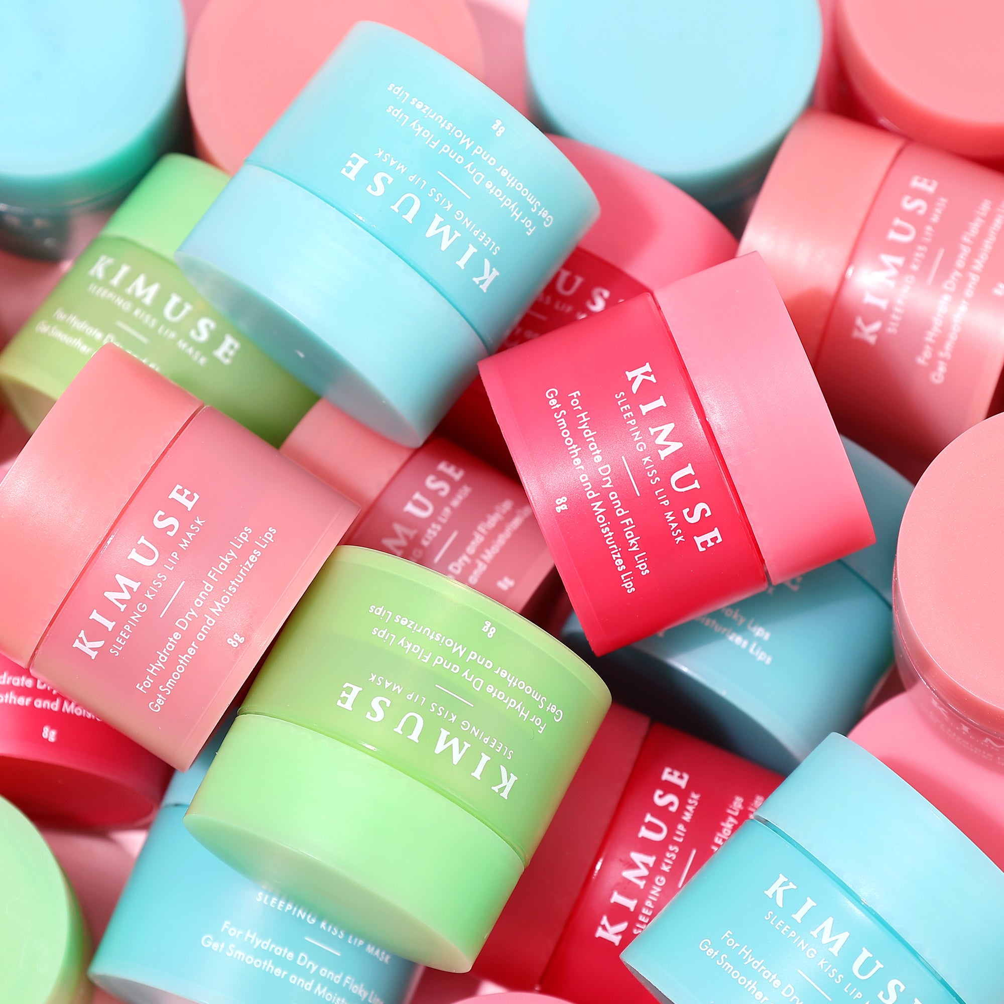 KIMUSE Lip Sleeping Mask Set, Hydrating, Nourishing Lip Care Products for Cracked Dry Lips